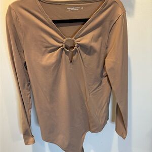 Abercrombie & Fitch Women's Brown Bodysuit